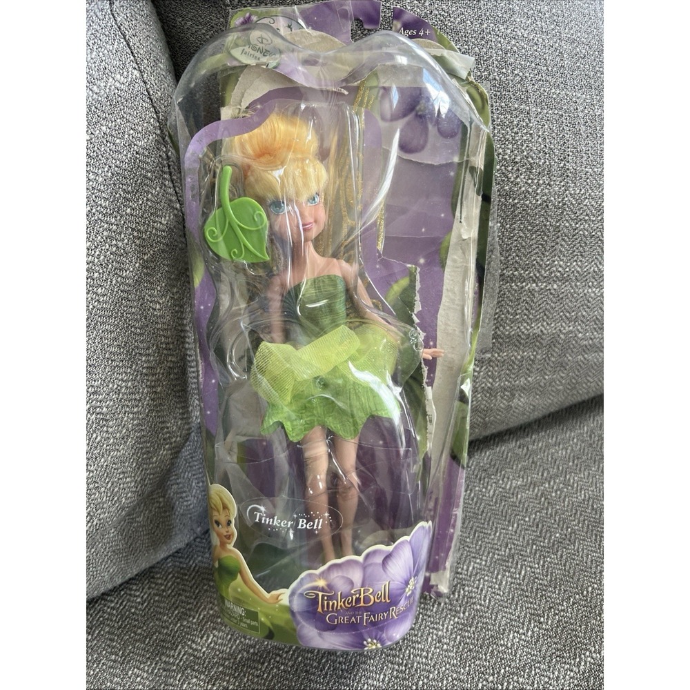 Disney Fairies Tinker Bell And The Great Fairy Rescue 9" 2010 Ages 4+ Open Box